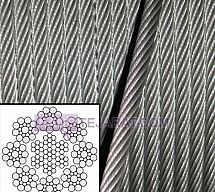 سیم بکسل آسانسوری 19*8 با مغزی فولادی سیم بکسل آسانسوری 19*8 با مغزی فولادی